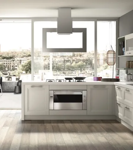 Cucina Classica con penisola Alba 02 di Essebi