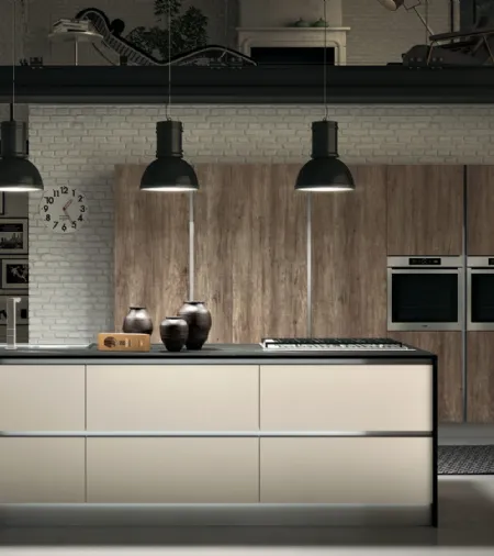 Cucina Moderna con isola Astro 06 di Essebi