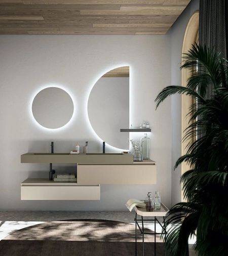 Mobile da Bagno sospeso Segno 04 di Cerasa