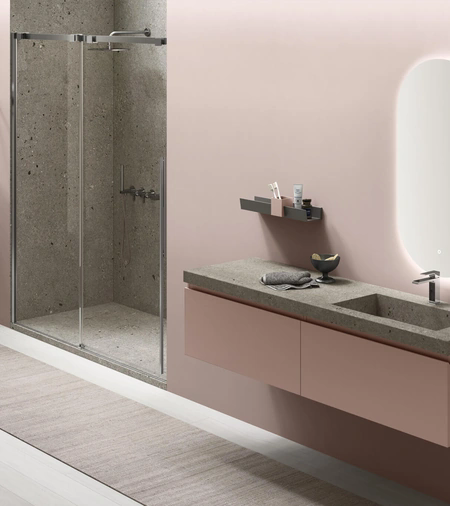 Mobile da Bagno sospeso Slash 03 di Arcom