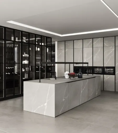 Cucina Design con isola Elementi 02 di Snaidero