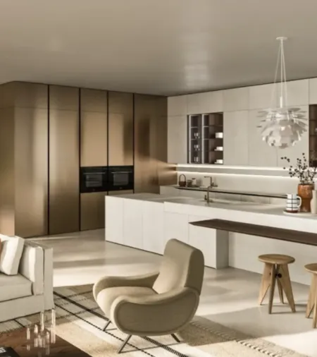  Cucina Design con isola Elementi 01 di Snaidero