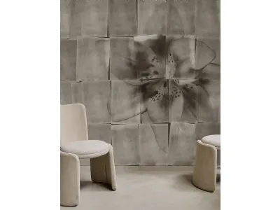 Carta da parati vinilica S il vous plait con grafica floreale di Wall&Decò