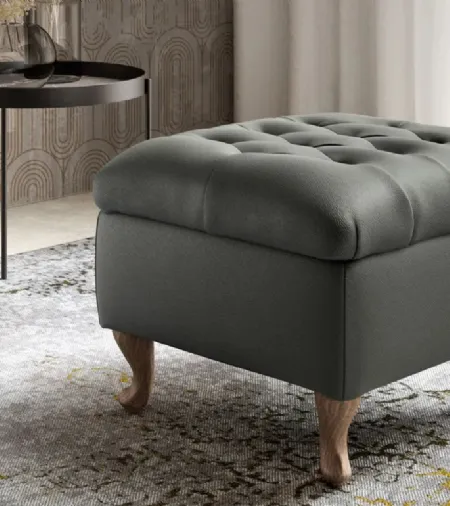 Pouf classico Calvin di Doimo Salotti