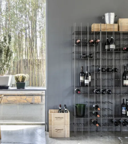 Portabottiglie Metrica Wine di Mogg