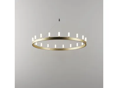 Lampada in metallo verniciato di Fontana Arte