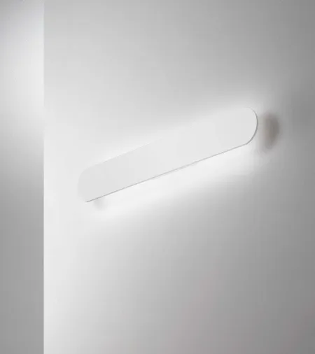 Lampada da parete Echo in alluminio verniciato di Ideal Lux