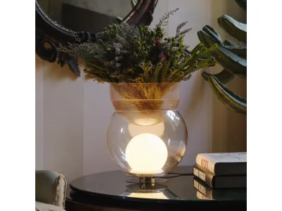 Lampada da tavolo porta fiori di Fontana Arte