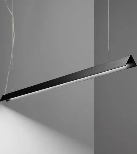 Lampada a sospensione VLine in alluminio di Ideal Lux