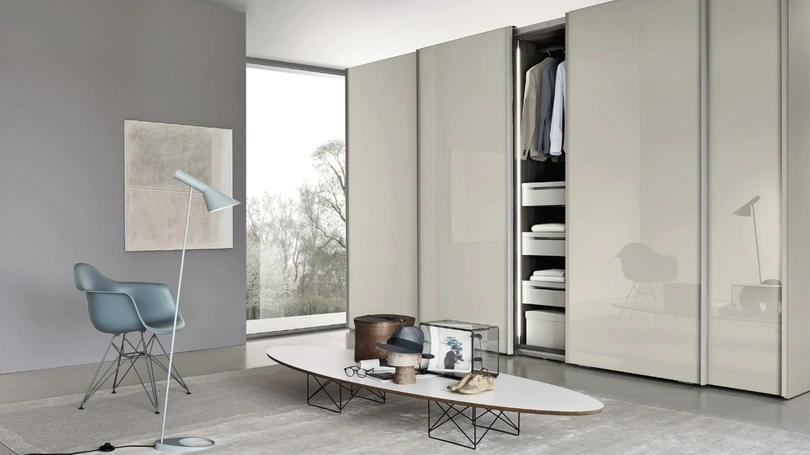 Armadio Ala Vetro Juta di Sangiacomo