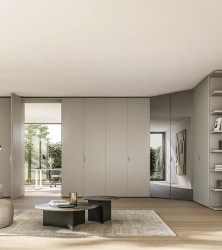 Armadio Angolare Anta Nexta di Sangiacomo