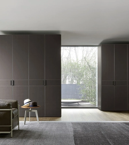 Armadio con anta in ecopelle Eco di Sangiacomo