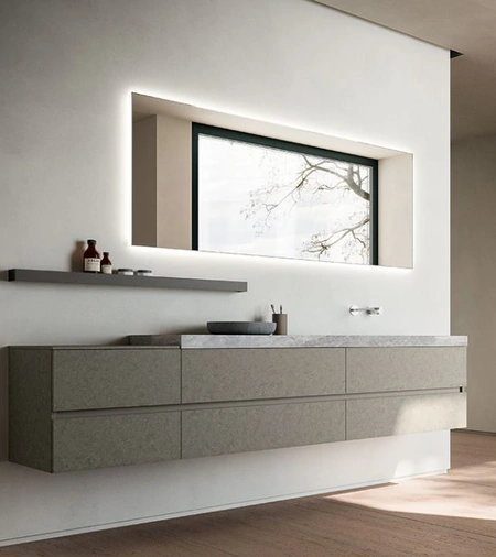 Mobile da Bagno sospeso Segno 01 di Cerasa