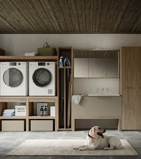 Mobile per Lavanderia Regola 04 di Cerasa