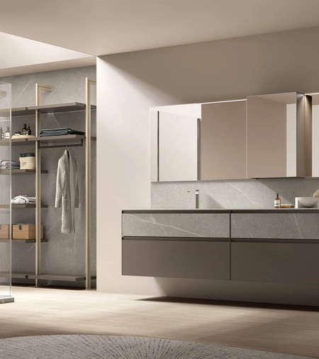 Mobile da Bagno sospeso Shape 19 di Arcom