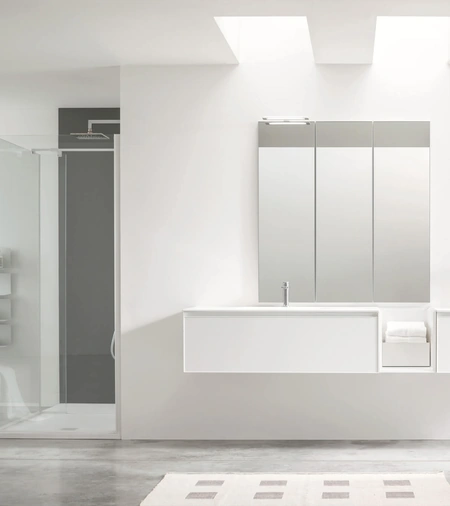 Mobile da Bagno sospeso Shape 36 di Arcom