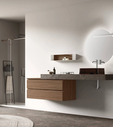 Mobile da Bagno sospeso Slash 06 di Arcom