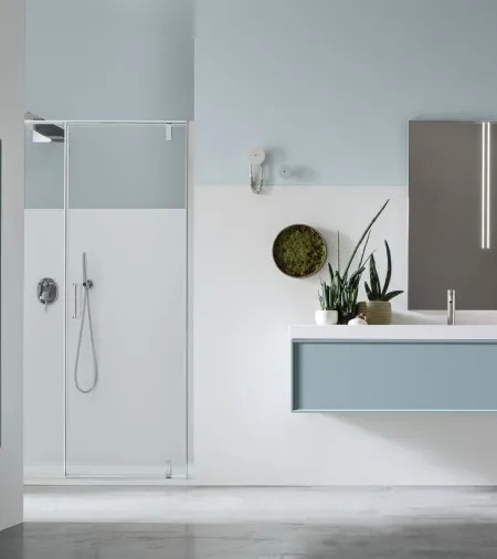 Mobile da Bagno sospeso Vanity 12 in laccato opaco di Arcom