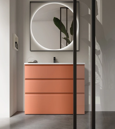 Mobile da Bagno a terra Virgola 07 di Arcom