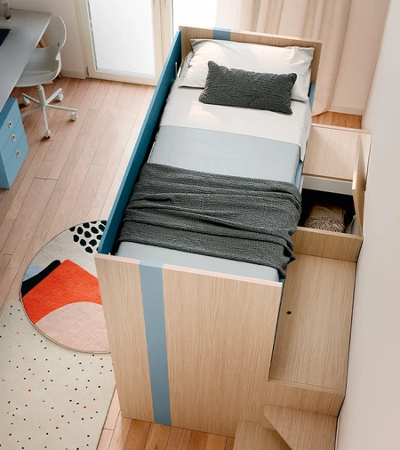 Cameretta con letti a castello Lila di Nidi