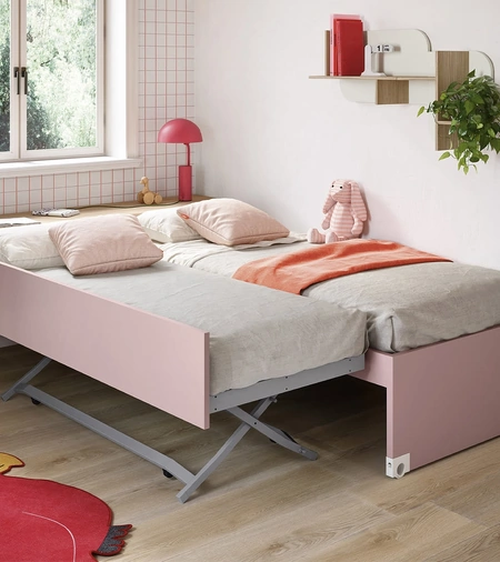 Cameretta Salvaspazio con Letti Estraibili di Nidi