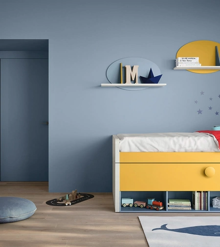 Cameretta Salvaspazio Letto Pablo di Nidi