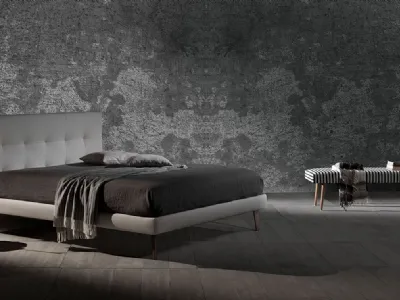 Letto in tessuto con testiera Moore 14 di Excò