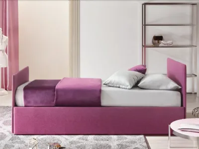 Letto singolo Bambusa con letto estraibile di Le Comfort