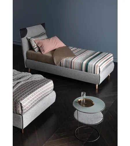Letto singolo con testiera Soul Young Licony di Altrenotti