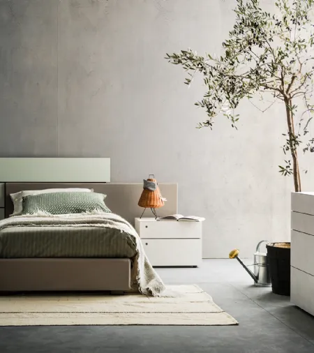 Letto moderno Skip di Alf DaFrè