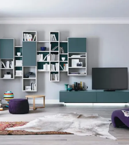 Libreria Modo Composizione M6C80 di Sangiacomo