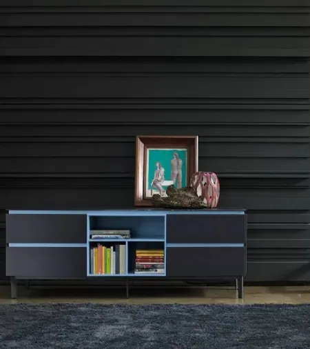 Madia Cosmopolitan Cristallo Blu di Bontempi
