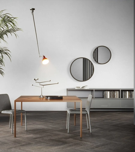 Mobile sospeso Box 18 Grigio Lucido di Novamobili