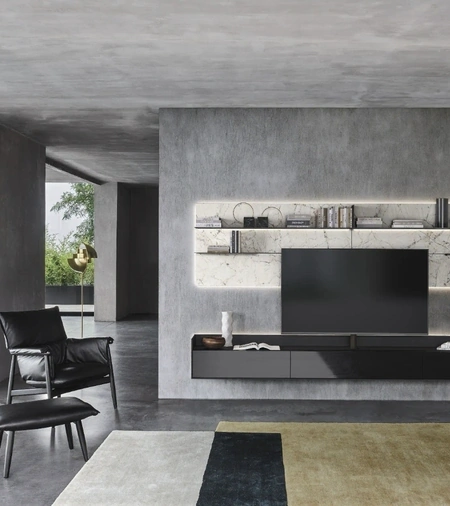 Parete Attrezzata Cabaret One 01 di Sangiacomo