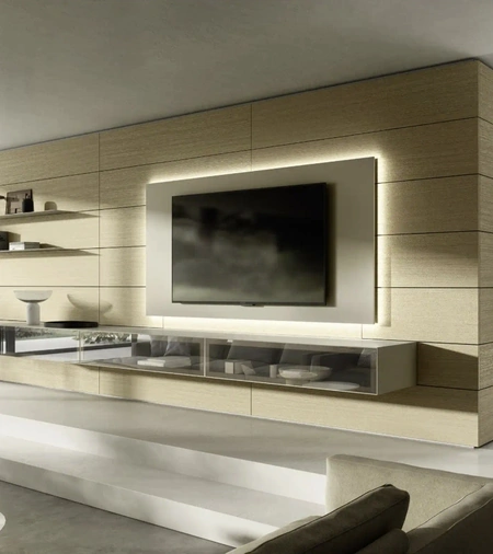 Parete Attrezzata Domino Boiserie 08 di Sangiacomo