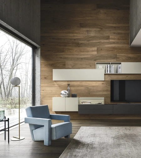 Parete Attrezzata Lampo 019 di Sangiacomo