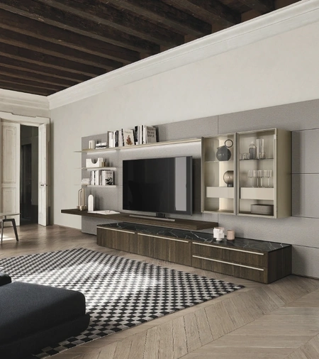 Parete Attrezzata Lampo 198 di Sangiacomo