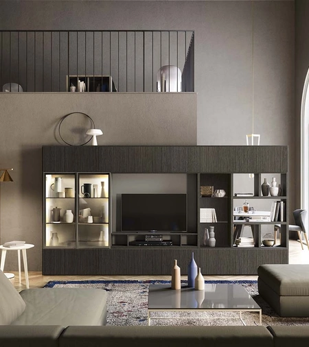 Parete Attrezzata My Space 25-01 di Alf Da Frè