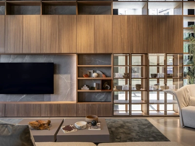 Parete Attrezzata Pannelli TV 05 di Novamobili