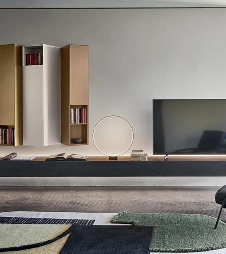 Parete Attrezzata Domino 01 di Sangiacomo