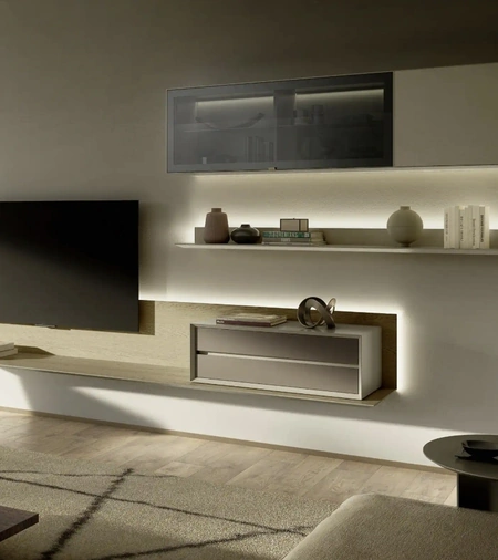 Parete Attrezzata Domino 02 di Sangiacomo