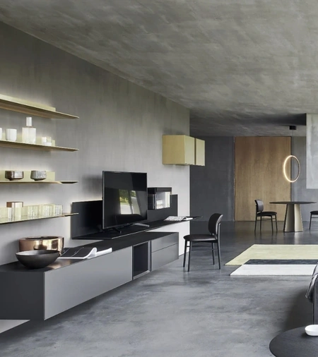 Parete Attrezzata Domino-06 Sangiacomo