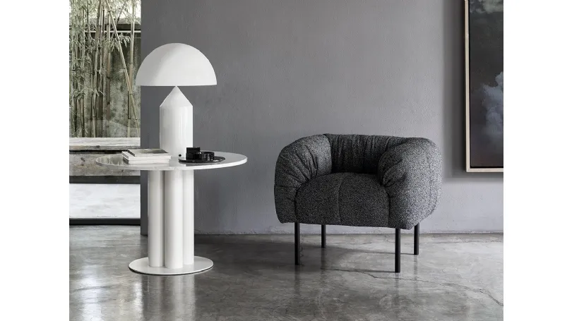 Poltroncina in tessuto Pecorelle di Arflex