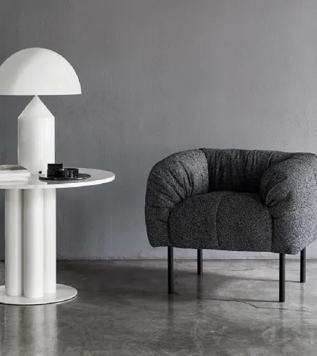 Poltroncina in tessuto Pecorelle di Arflex