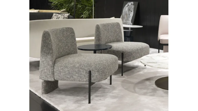 Poltroncina in tessuto Virgin di Misuraemme