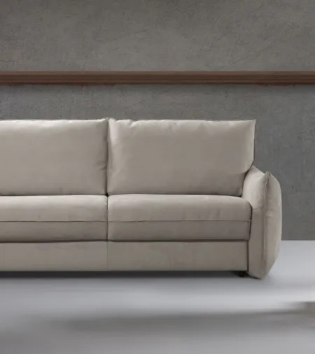 Divano Letto lineare in tessuto Artù di Excò