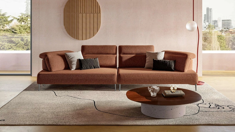 Divano lineare Asso di Le Comfort