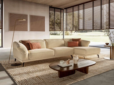 Divano con penisola Sky di Le Comfort