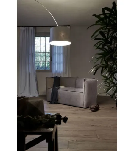 Divano a due posti in tessuto Zeta Sofa di Excò
