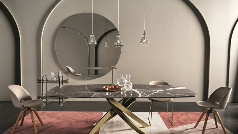 Tavolo Artistico in SuperMarmo di Bontempi